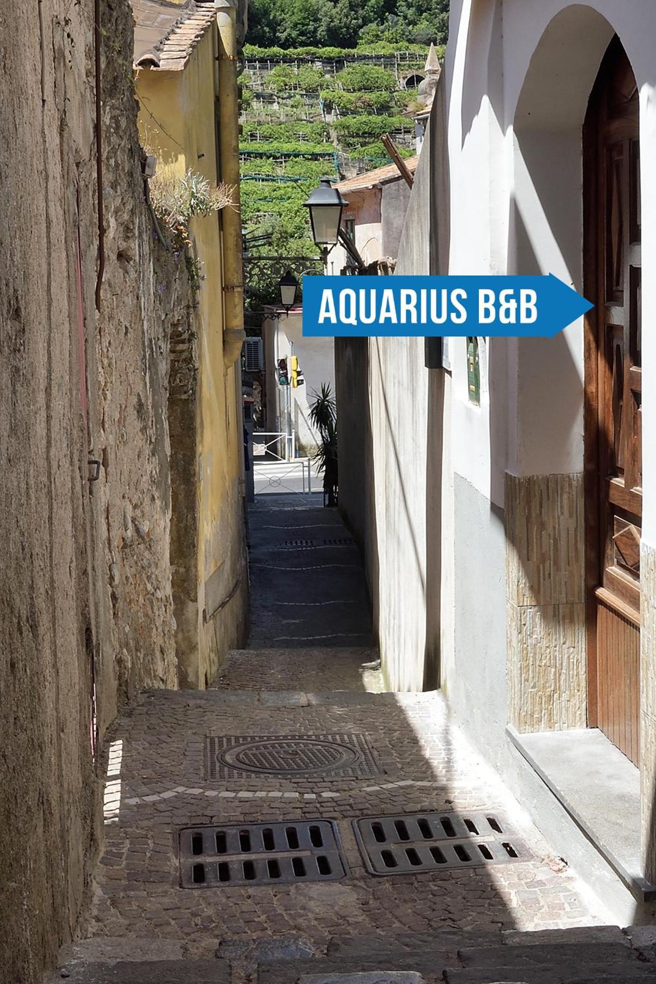 Aquarius Maiori B&B Bagian luar foto